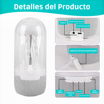 Melodusa™ Beats Essential - Lámpara con Altavoz de Medusa